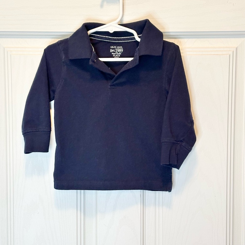 Navy Kids Polo Shirt